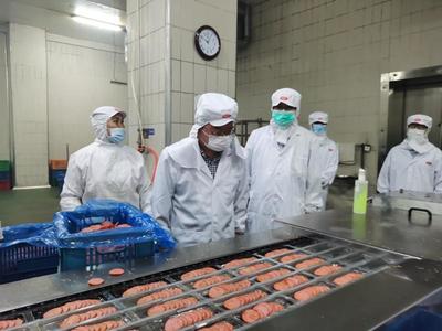 省市場(chǎng)監(jiān)管局一級(jí)巡視員高宗宏一行來(lái)馬督查疫情防控工作